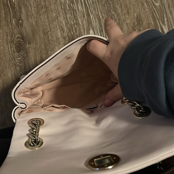 Kate Spade Pink Quilted Chain Adjustable Shoulder Bag - Picture 6 of 9